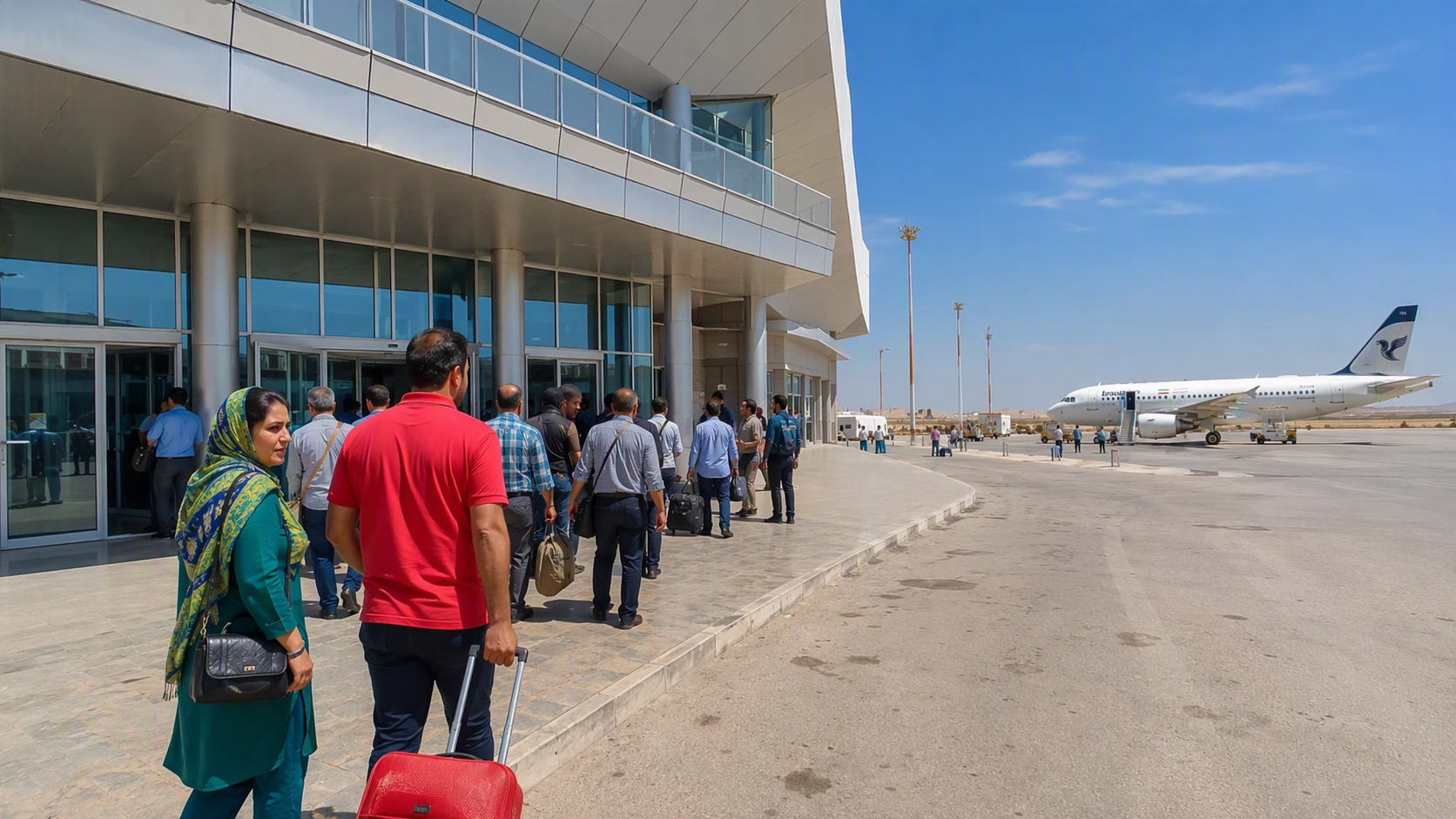 پروازهای لارستان دوباره برقرار شد