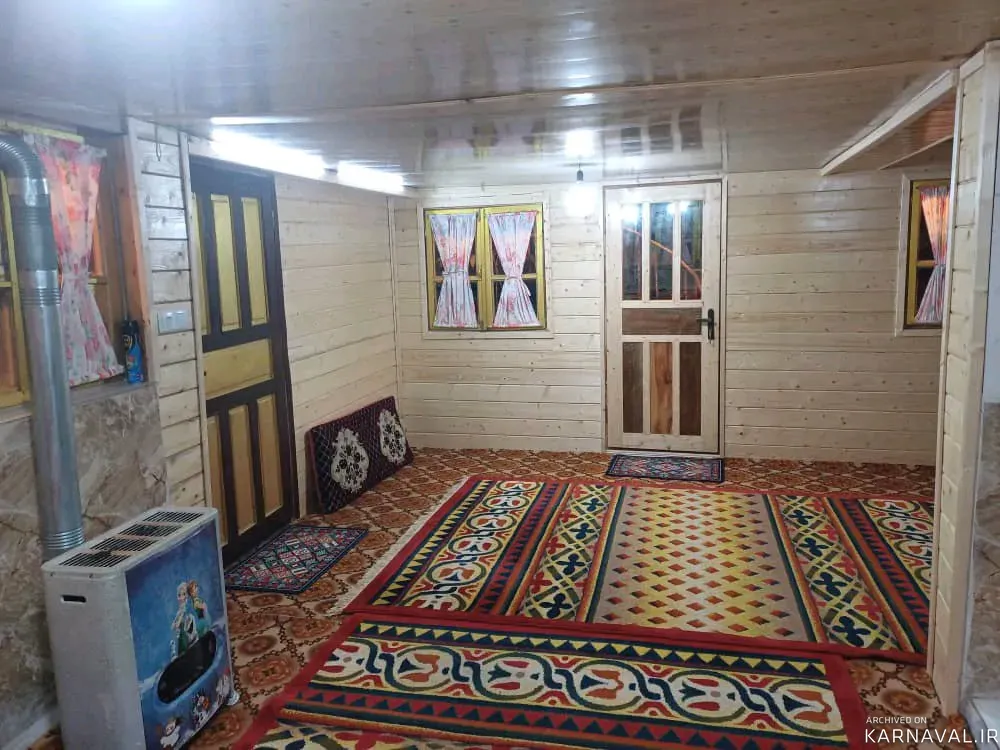 کلبه جنگلی هلی تی تی با ویوی کوه و سد (۲) لفور