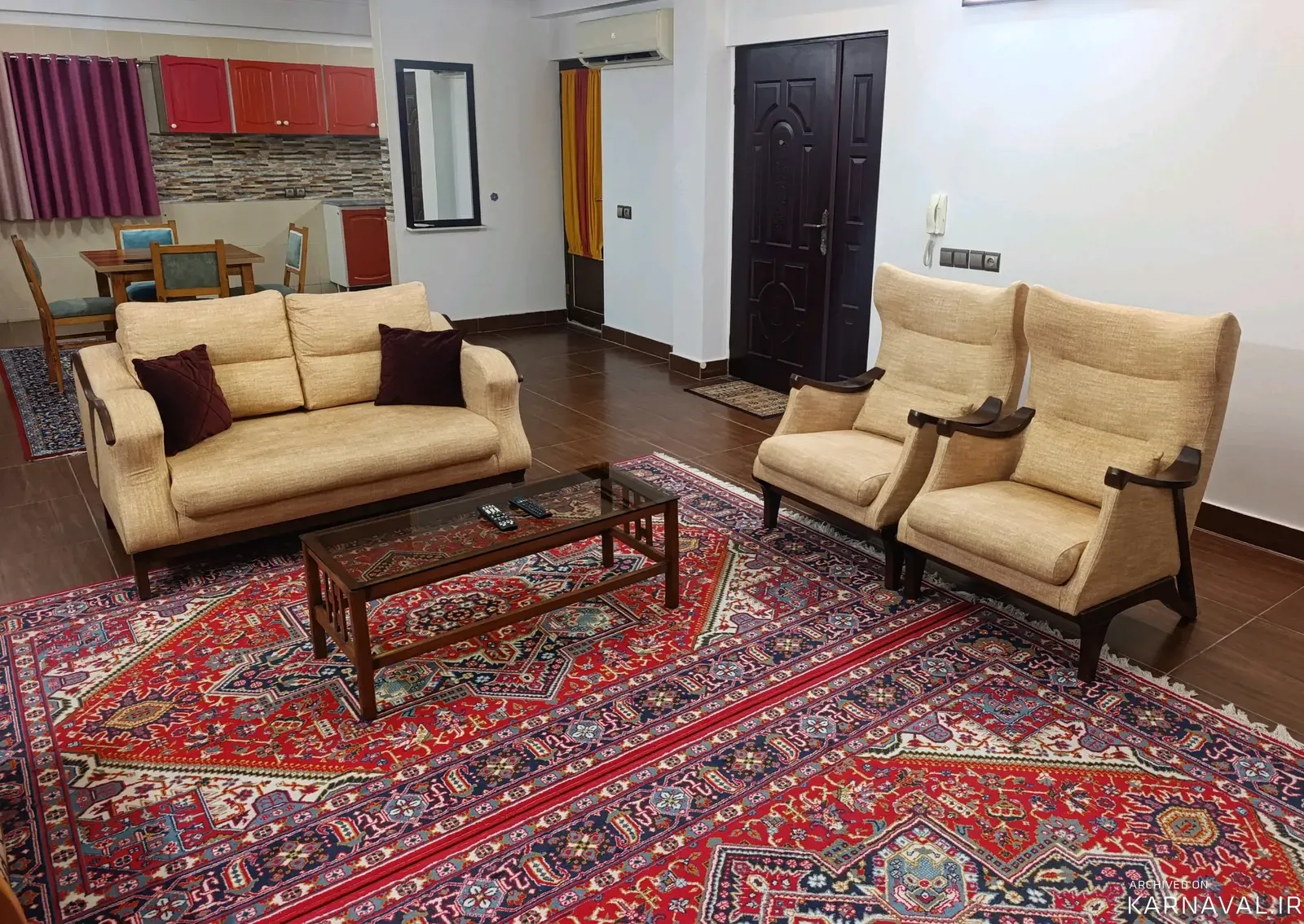 آپارتمان مبله آراد (طبقه دوم) نزدیک دریا شیرود