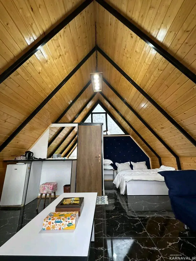 کلبه سوئیسی فرنگی  نمک آبرود