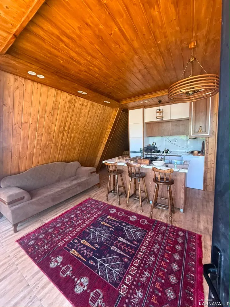 کلبه سوئیسی سپیدار  رودبار