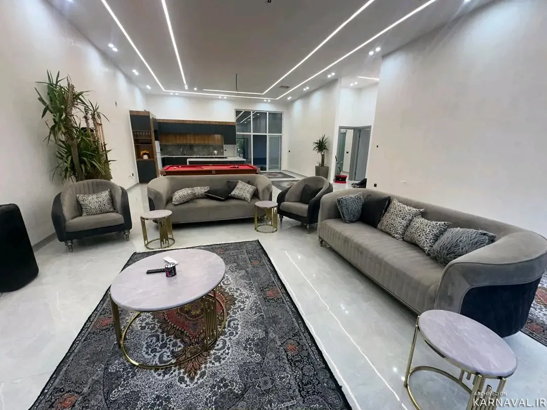 ویلا استخردار آبگرم محسن با جکوزی و  بیلیارد سهیلیه