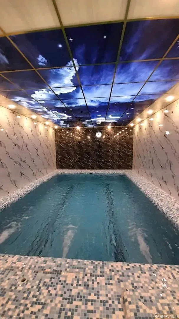 کلبه استخردار آبگرم دلیجان با بیلیارد رامسر