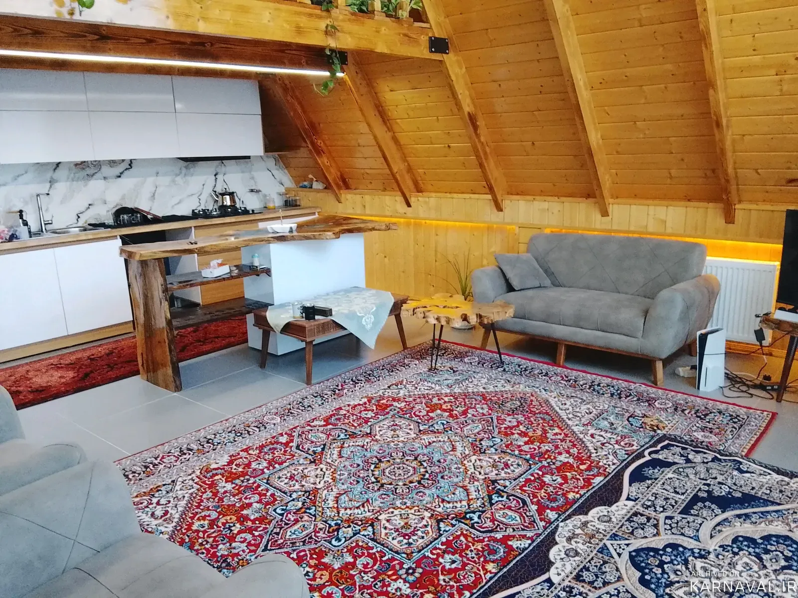 کلبه سوئیسی مازی  شهسوار