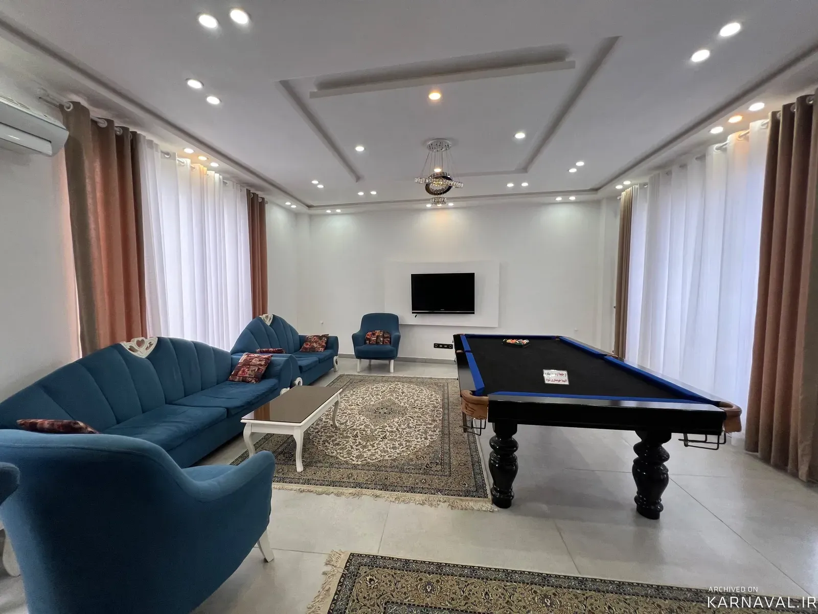 ویلا استخردار آبگرم پوریا  انزلی