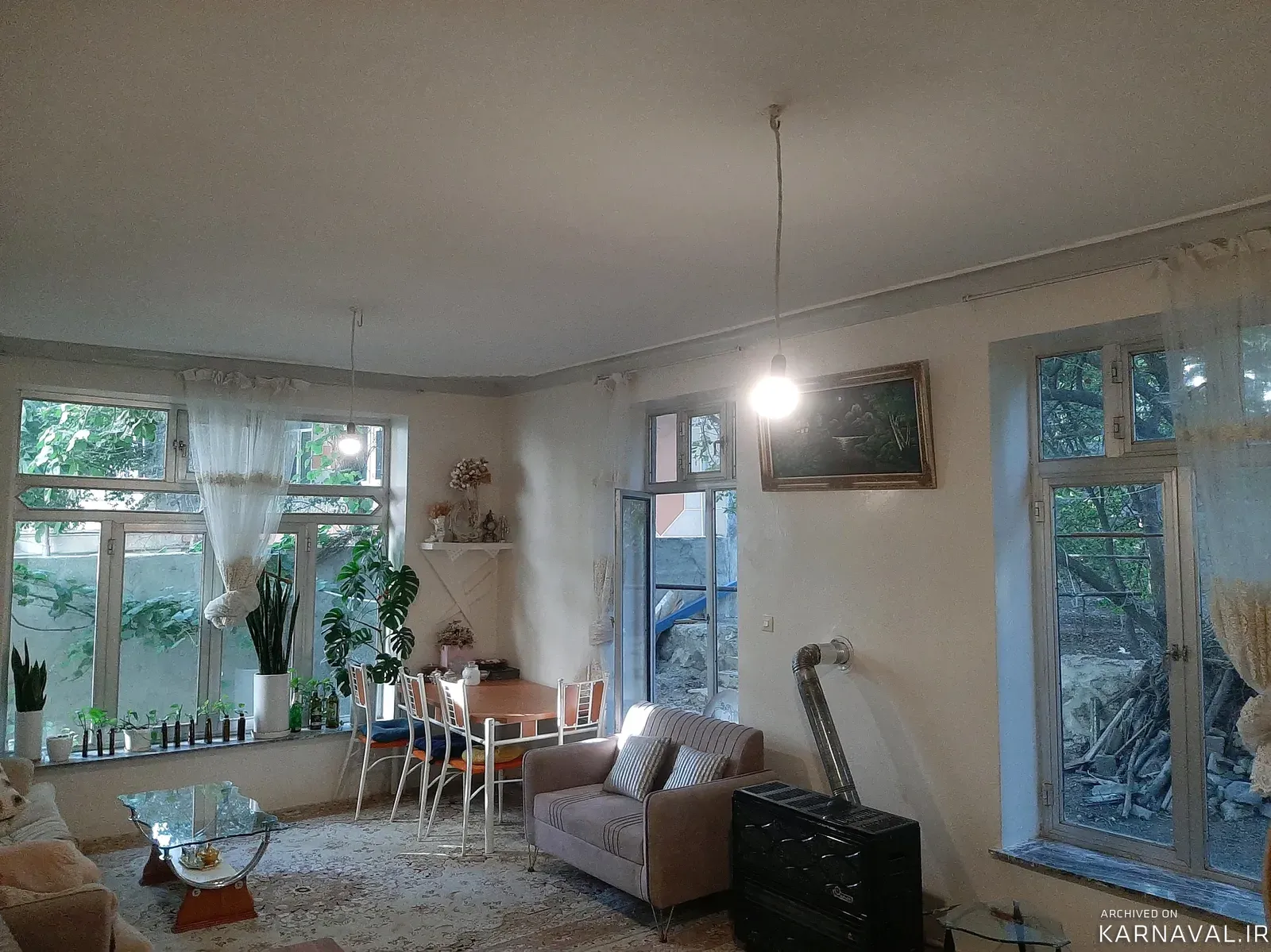 ویلا سنتی باغ گردو نمین