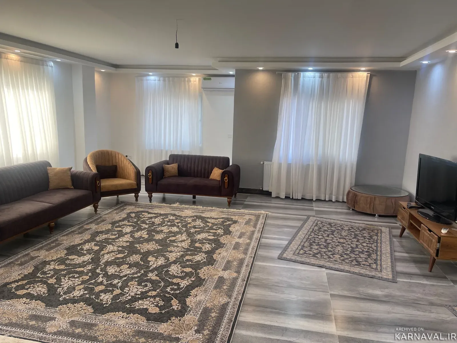 آپارتمان مبله استخردار آبگرم (سانسی) علوی کلا (واحد 2) چالوس