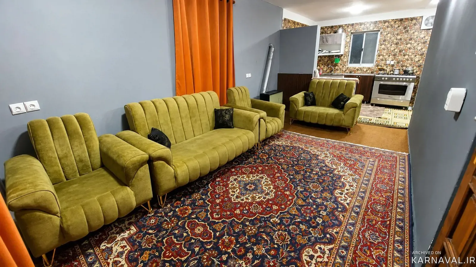 کلبه ونوشه با جکوزی شیرگاه