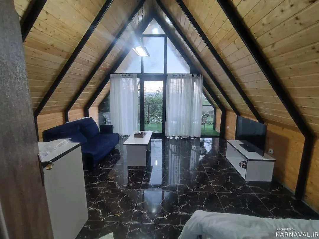 کلبه سوئیسی ایرانی  نمک آبرود