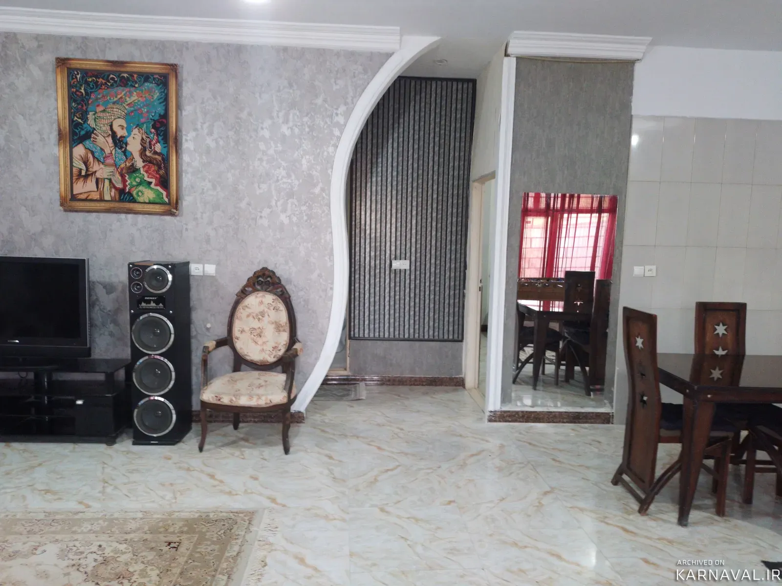 ویلا استخردار آبگرم ونیز با فوتبالدستی سهیلیه
