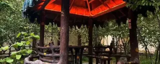 ویلا استخردار آبگرم آبشار باغ بهادران ویلا استخردار آبگرم آبشار باغ بهادران