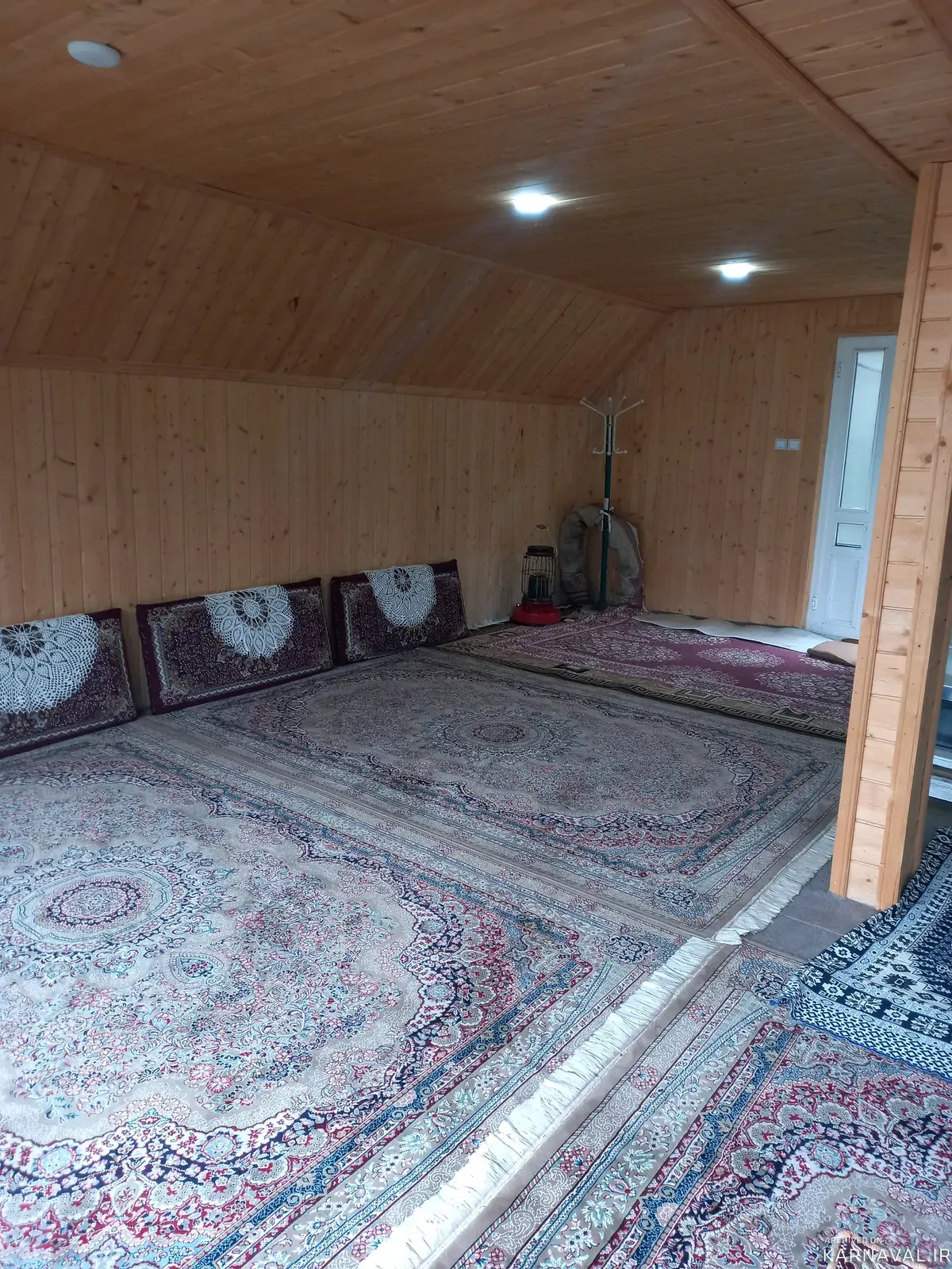 کلبه چوبی علی رامسر