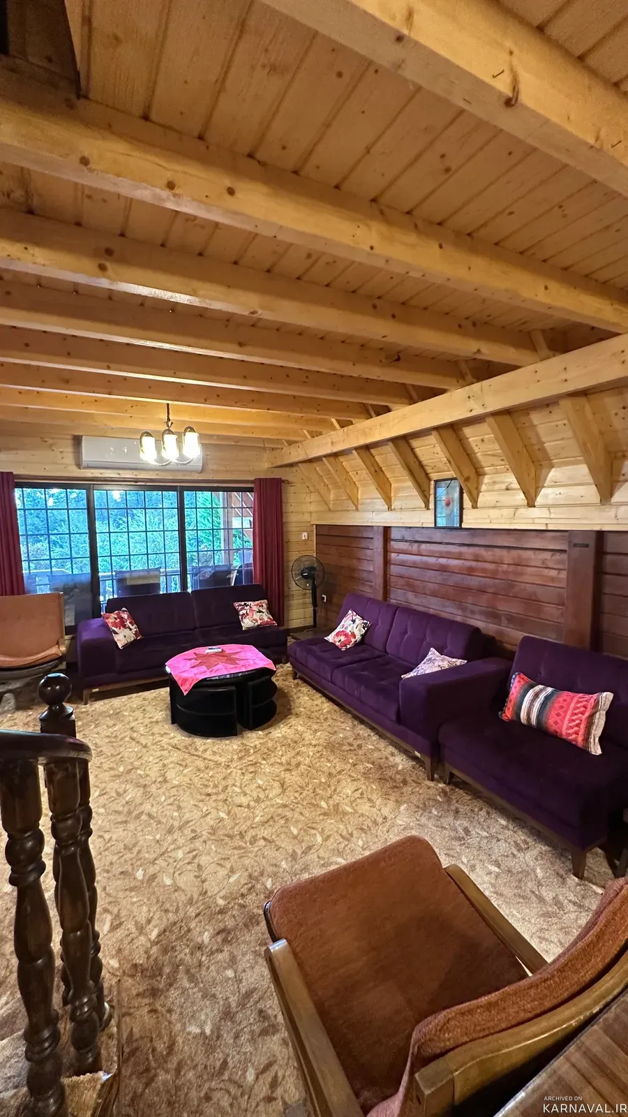 کلبه سوئیسی جنگلی  رامسر