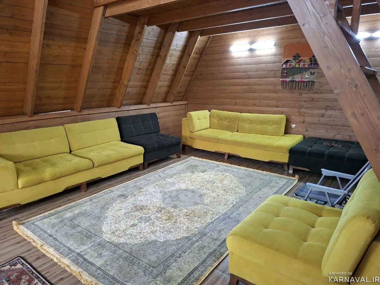 کلبه سوئیسی رویایی شیرگاه