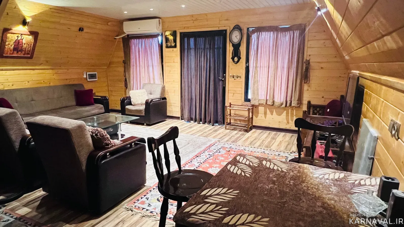کلبه سوییسی بهشت سنگر
