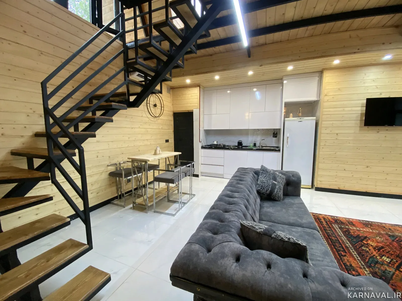 کلبه سوئیسی پژمان در مهدیخان محله ماسال