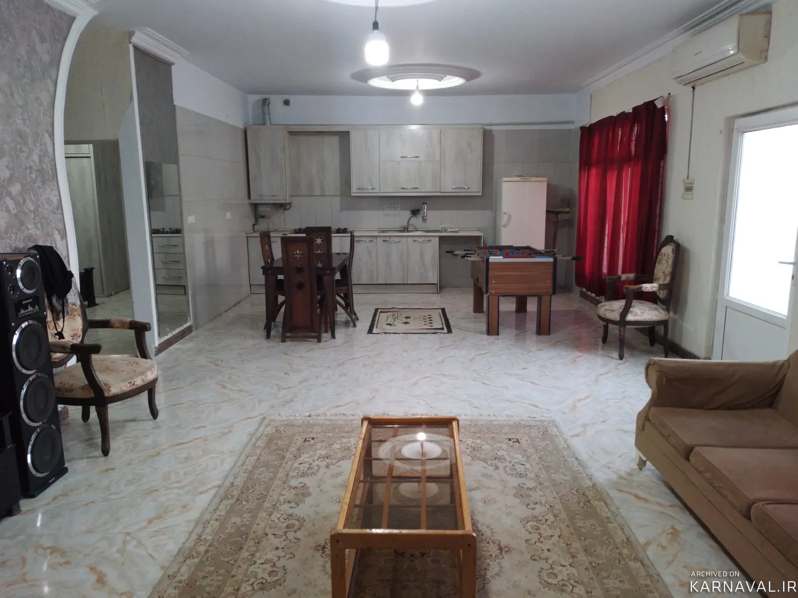 ویلا استخردار آبگرم ونیز با فوتبالدستی سهیلیه