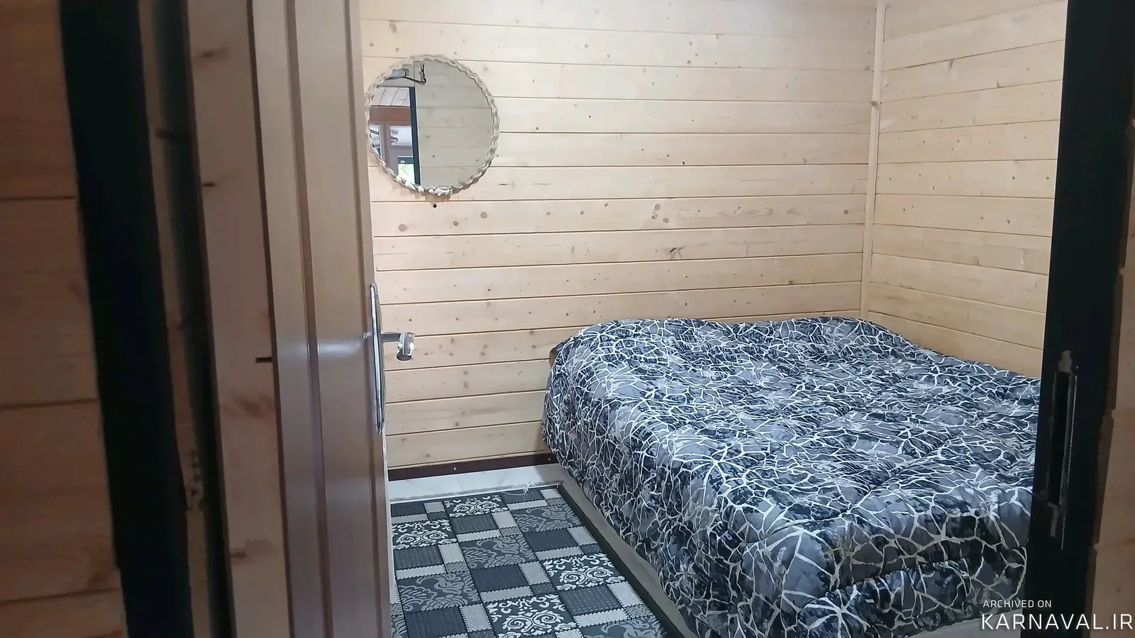 کلبه سوئیسی صنوبر نمک آبرود