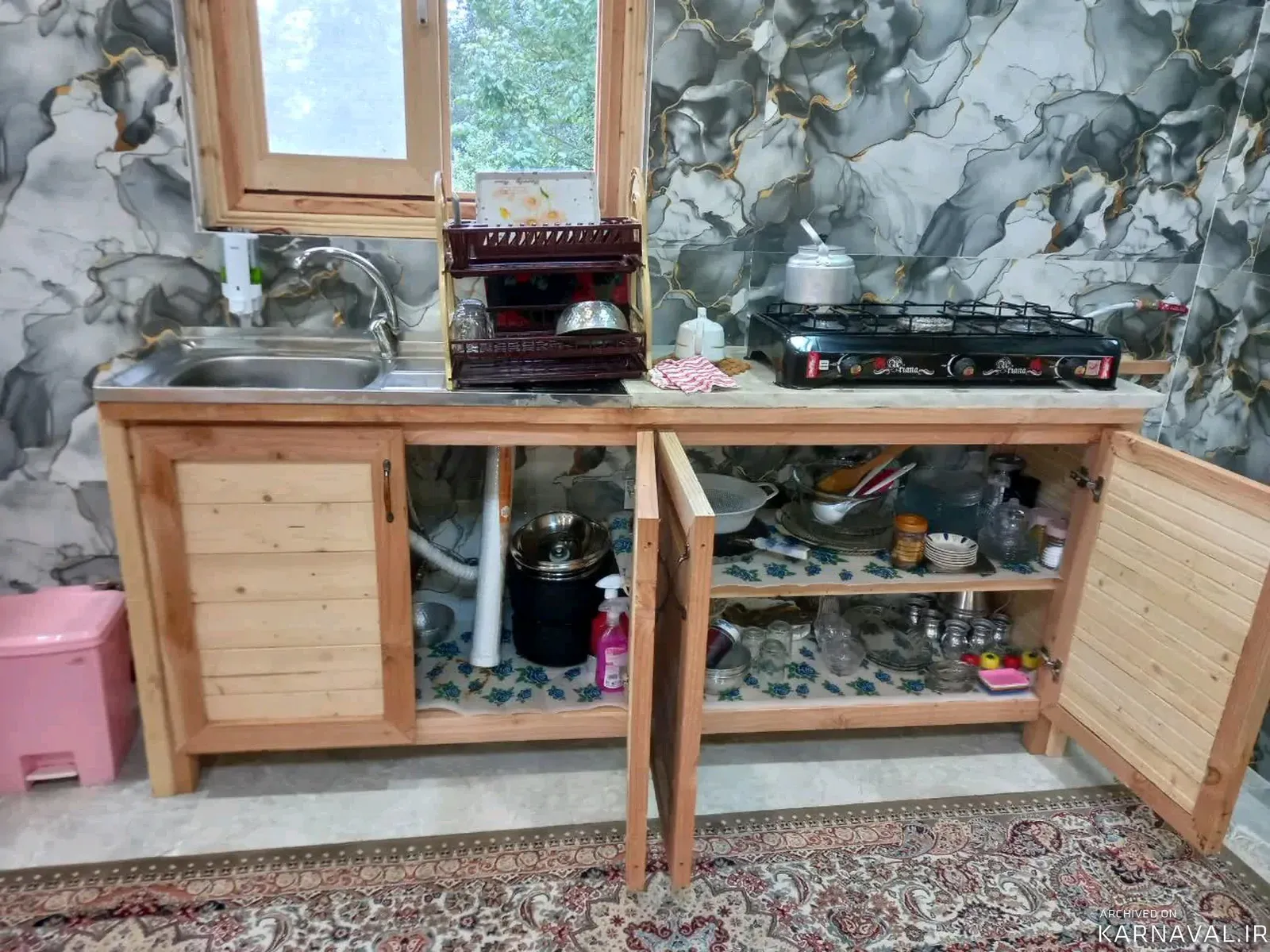 کلبه  چوبی نورسا لفور