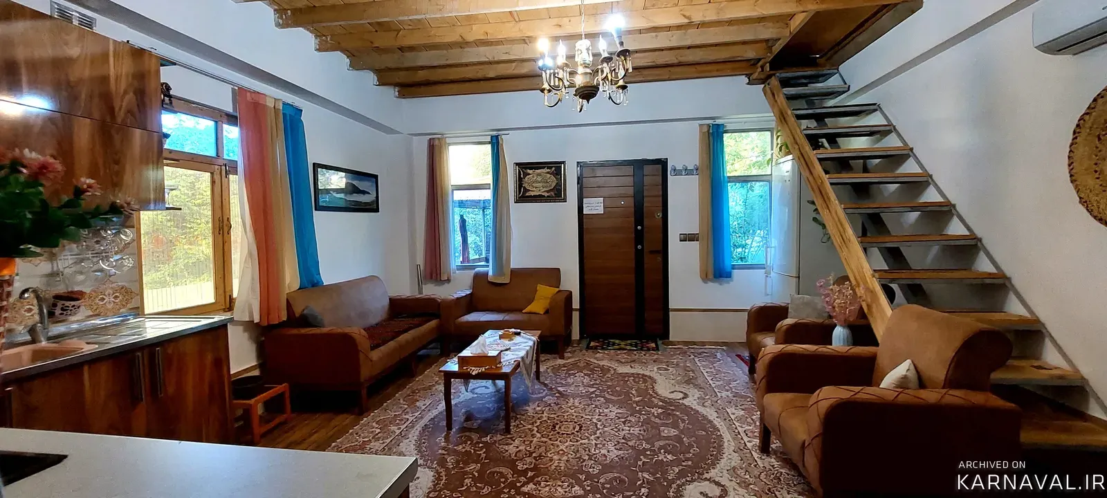 کلبه سنتی هما ماسال