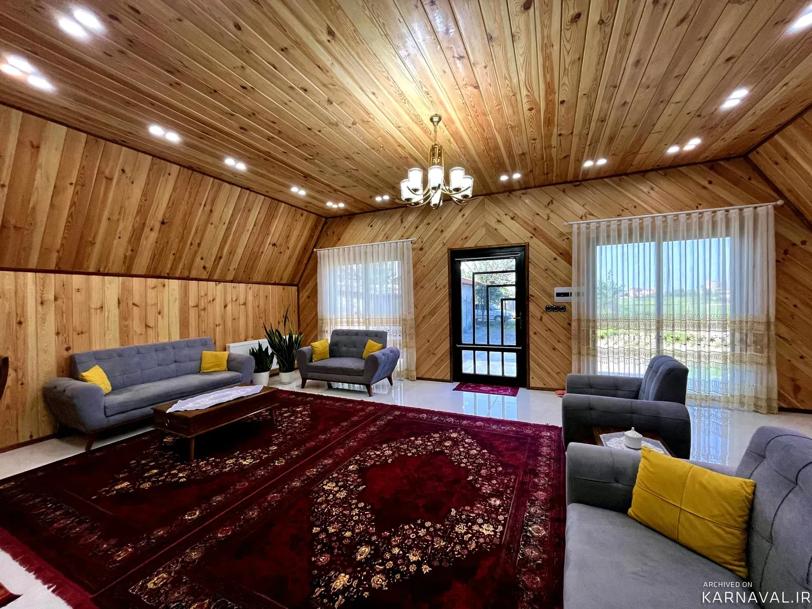 کلبه سوئیسی چوبینه اسالم