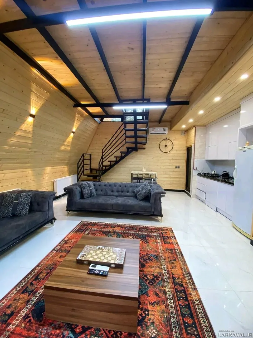 کلبه سوئیسی پژمان در مهدیخان محله ماسال