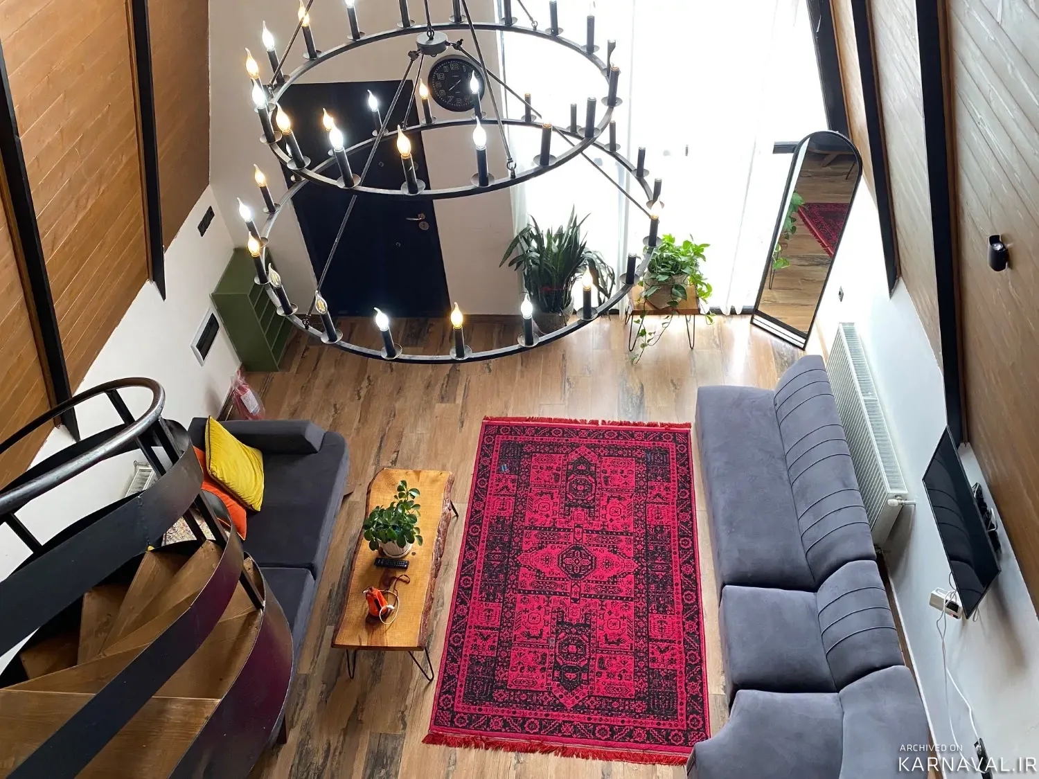 کلبه جنگلی تالی با جکوزی شهسوار