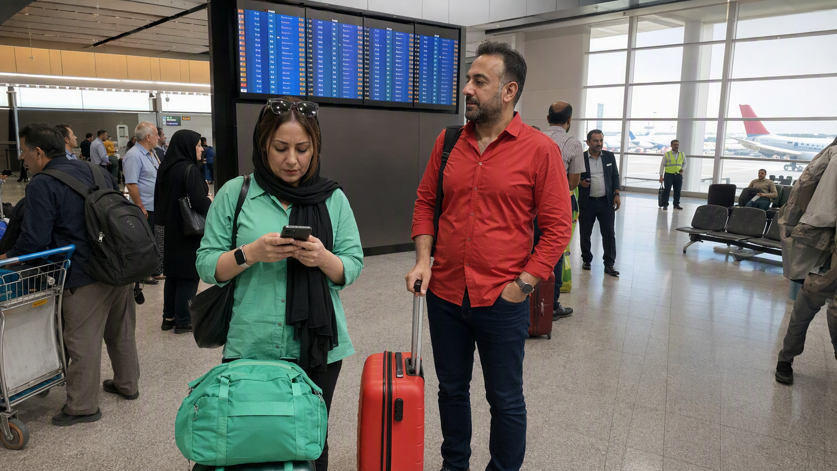 آسمان ایران بسته نشده است