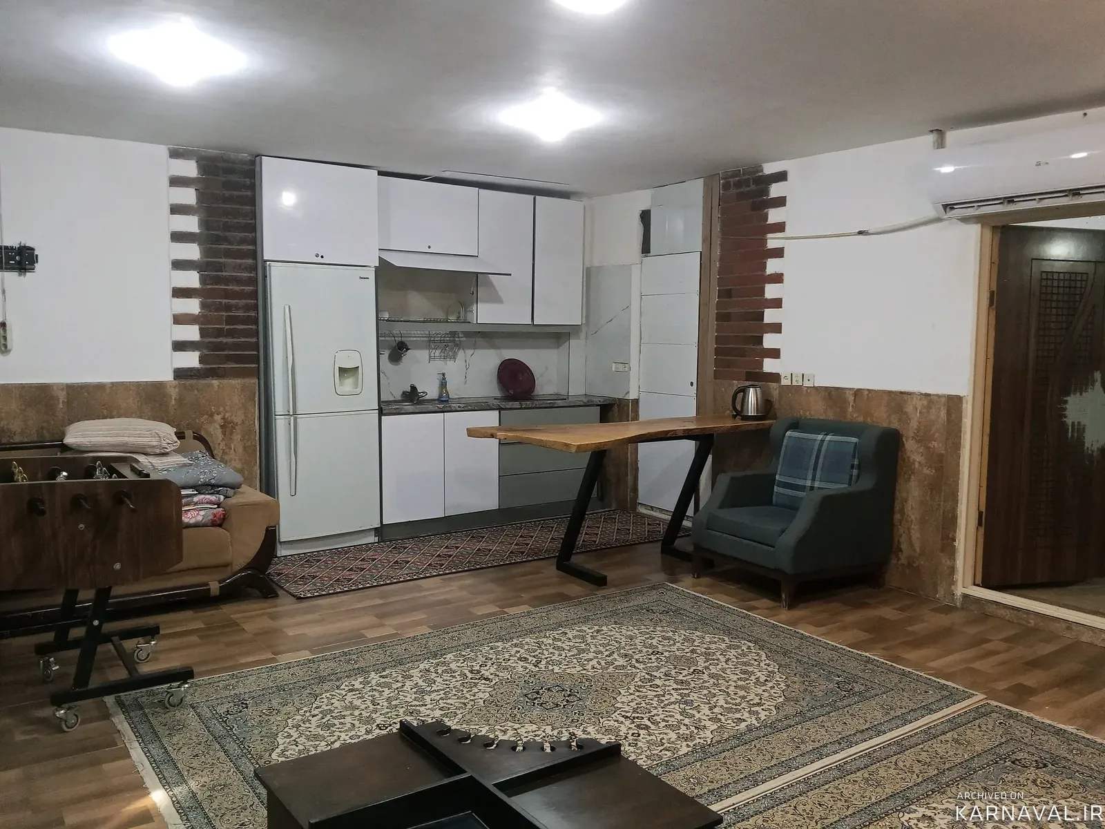 ویلا استخردار آبگرم ناژوان با بیلیارد و فوتبالدستی اصفهان