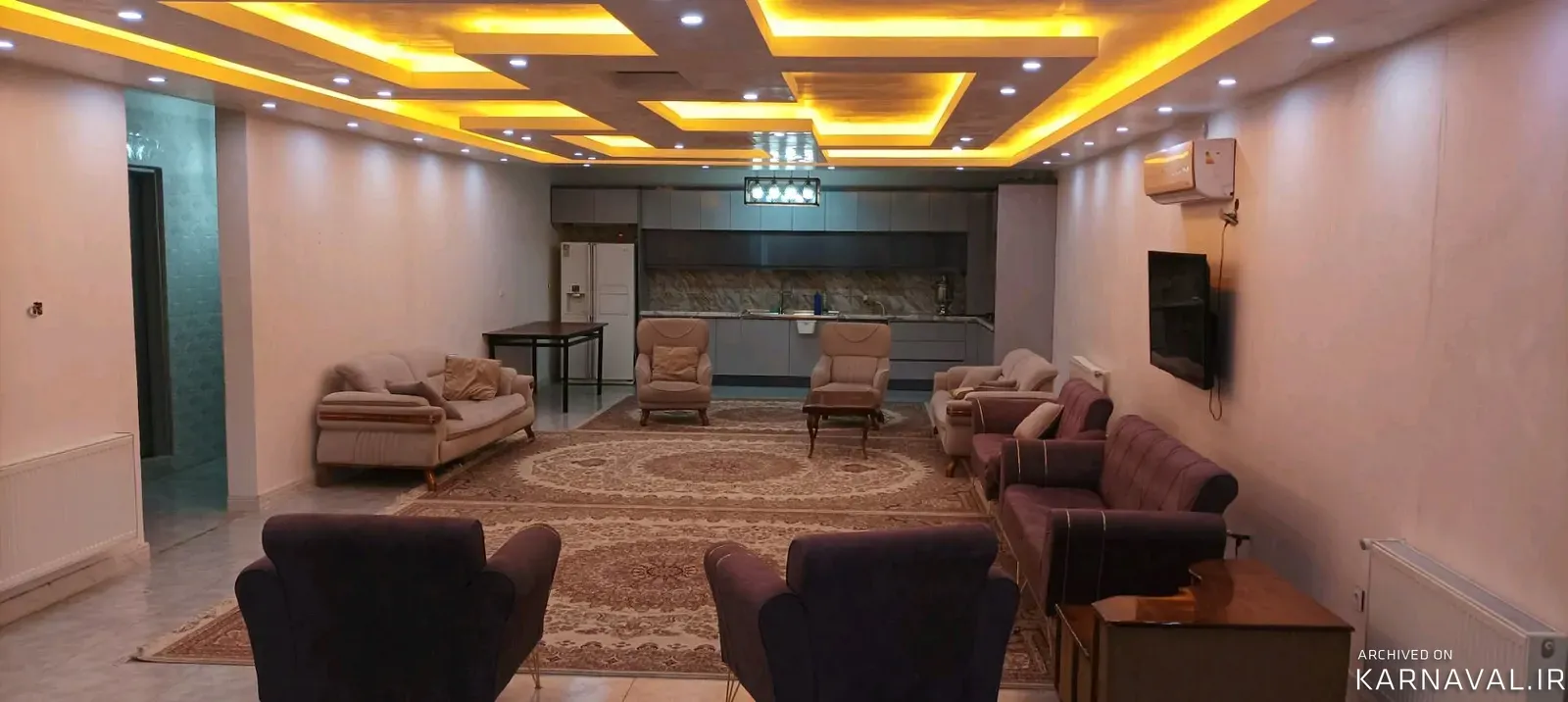 ویلا استخردار آبگرم کارن هشتگرد
