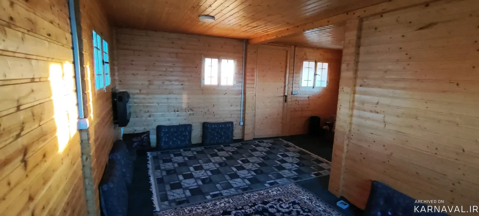 کلبه چوبی در قلب مرداب (مسیر از طریق قایق) انزلی