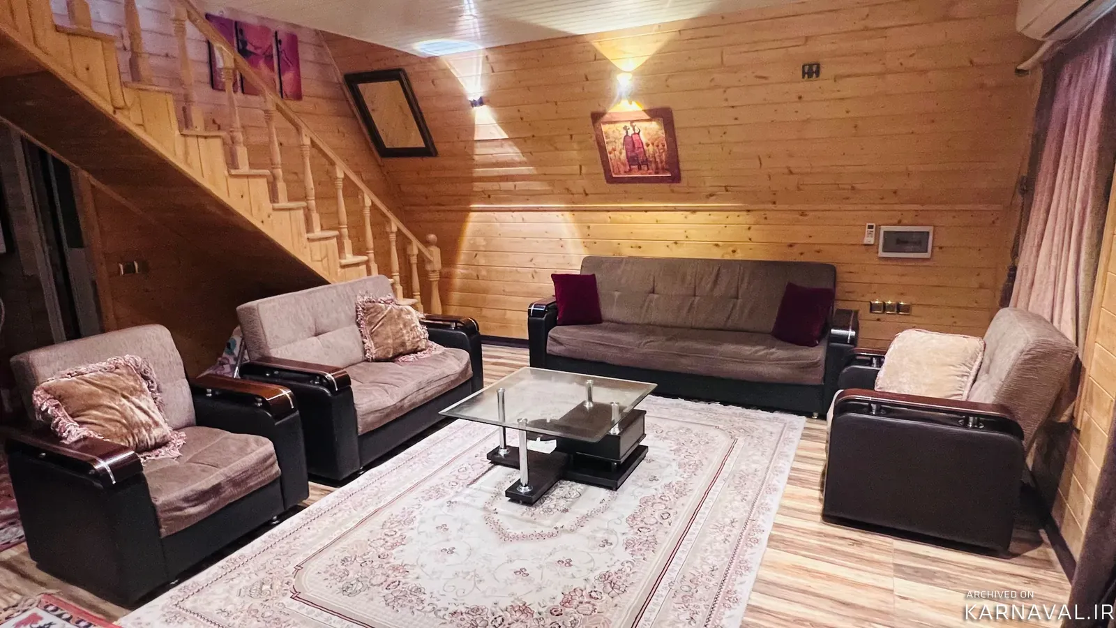 کلبه سوییسی بهشت سنگر