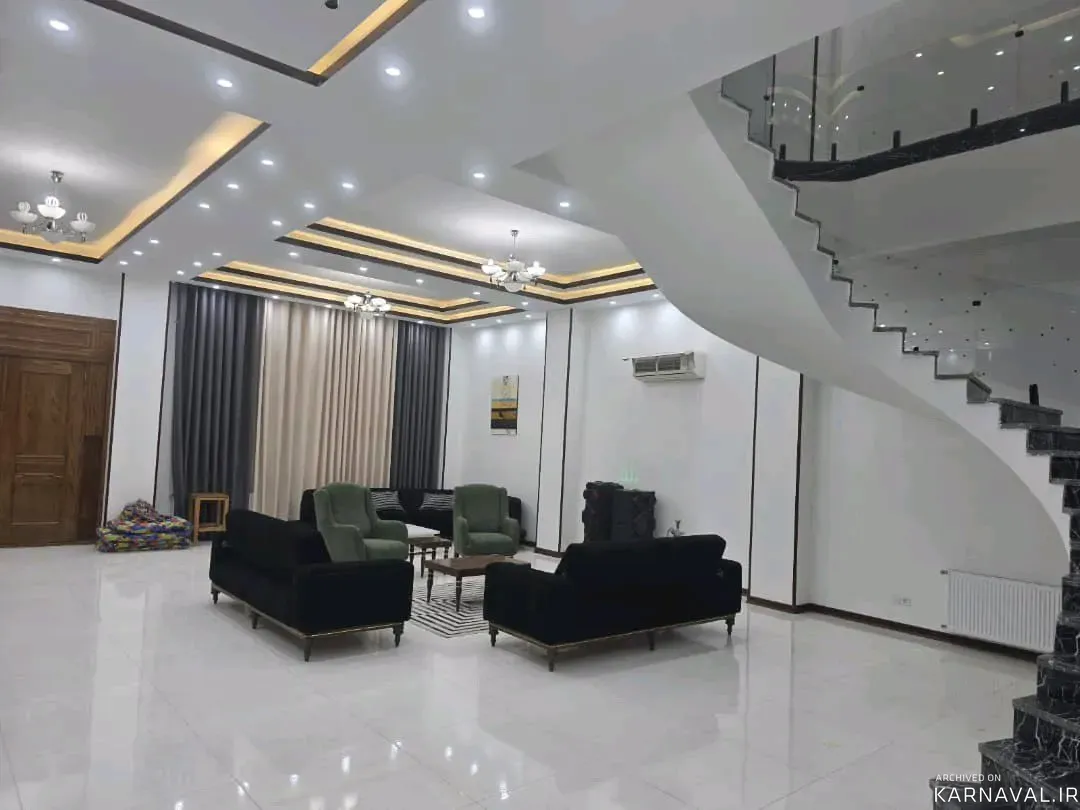 ویلا استخردار آبگرم عمارت شاهان با جکوزی و بیلیارد  کردان