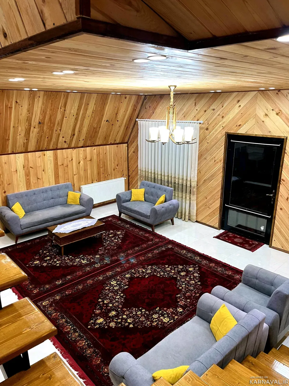 کلبه سوئیسی چوبینه اسالم