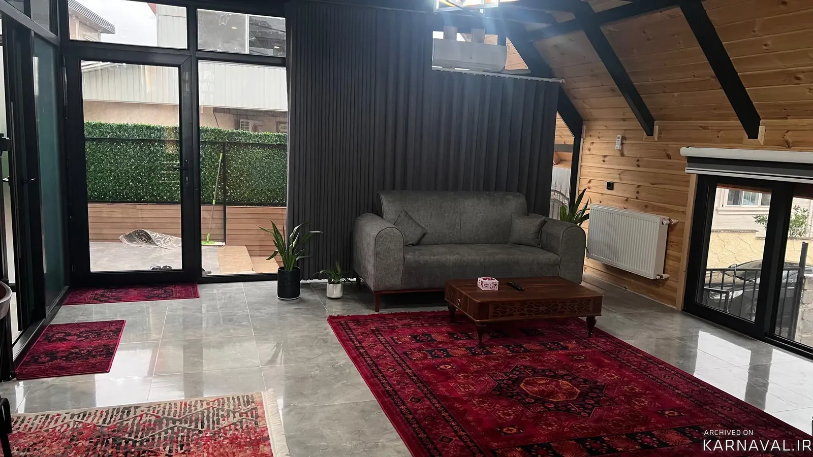 کلبه سوئیسی آسا با جکوزی ماسال