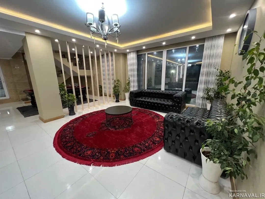 ویلا استخردار آبگرم میلاد با بیلیارد رودهن