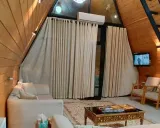 کلبه سوئیسی جنگلی با جکوزی ماسال کلبه سوئیسی جنگلی با جکوزی ماسال