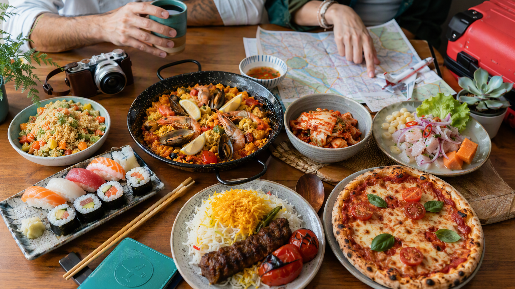 غذای ملی کشورهای مختلف