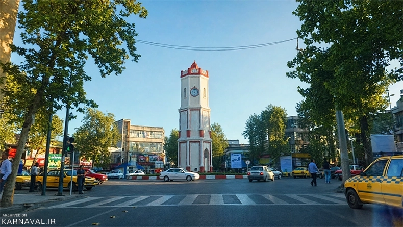 میدان ساعت ساری
